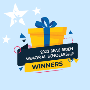Winners of Annual Beau Biden Memorial Scholarship Announced